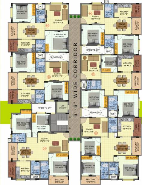 Images for Cluster Plan of Shubham Avasa Homes