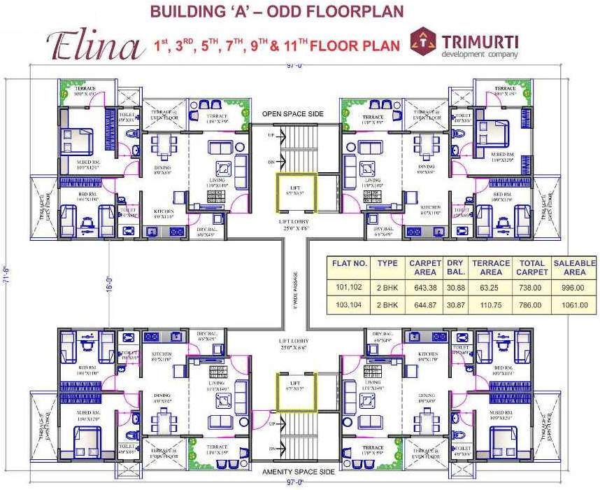 Images for Cluster Plan of Trimurti Elina