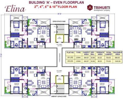 Images for Cluster Plan of Trimurti Elina Images for Cluster Plan of Trimurti Elina