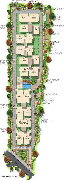 Images for Master Plan of Amrutha Heights Images for Master Plan of Amrutha Heights