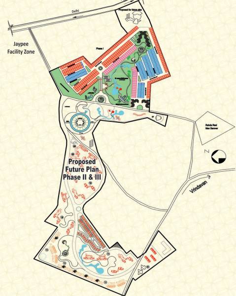 Master Plan vrinda-eco-garden villas Master Plan