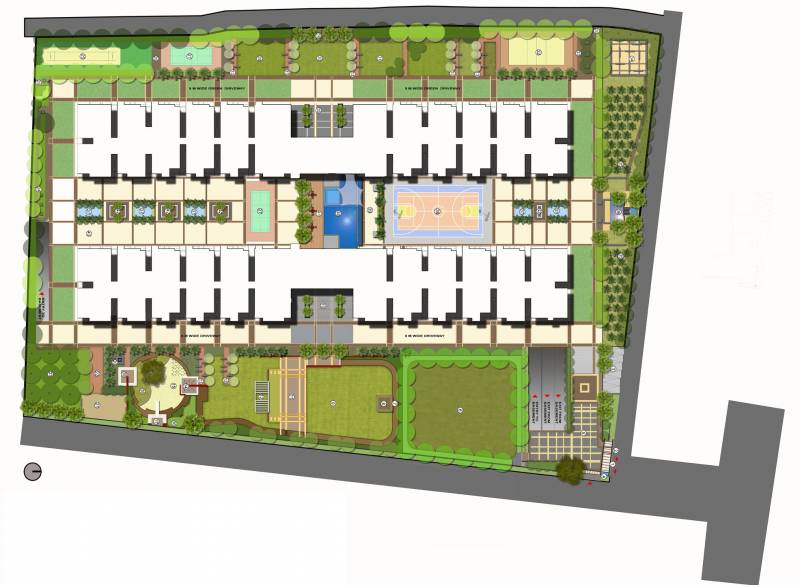  aarna Images for Site Plan of Mahendra Aarna