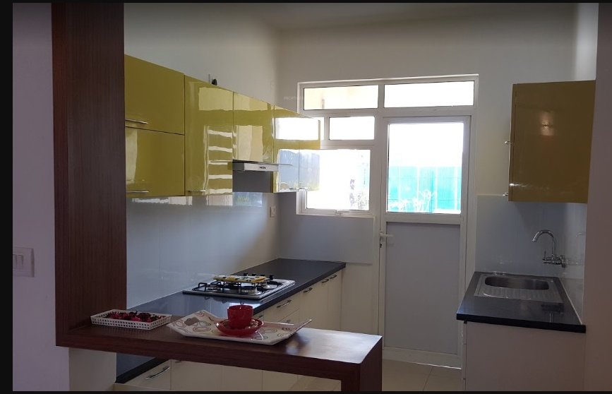  aarna tower 1 to 4 Kitchen