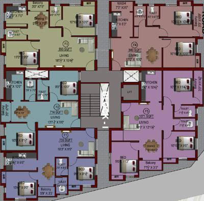 Images for Cluster Plan of Naaghappa Sapphire Images for Cluster Plan of Naaghappa Sapphire