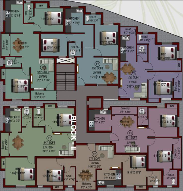 Images for Cluster Plan of Naaghappa Sapphire