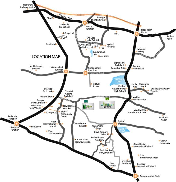  central park Images for Location Plan of Disha Central Park