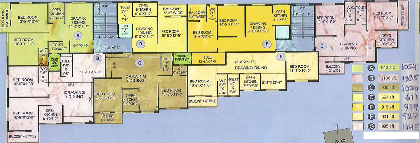 Images for Cluster Plan of Shreya Bijoyalex Residency