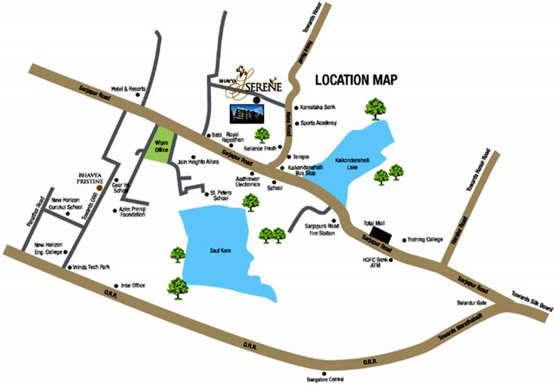 Images for Location Plan of Value Bhavya Serene