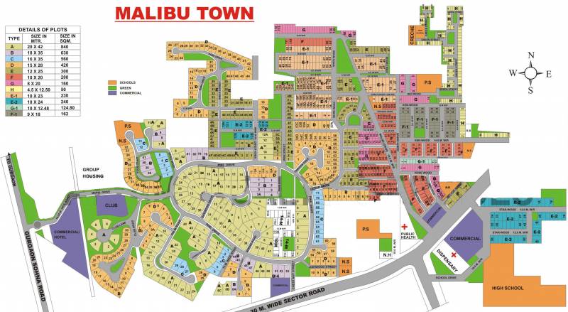 Layout Plan Image of Kohli One Housing Malibu Towne for sale ... Layout Plan Image of Kohli One Housing Malibu Towne for sale ...