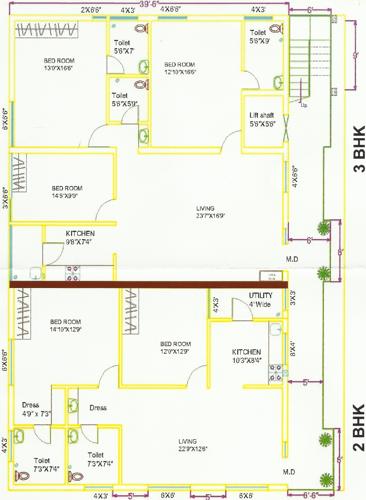 Images for Cluster Plan of Durga Chakra Narayani