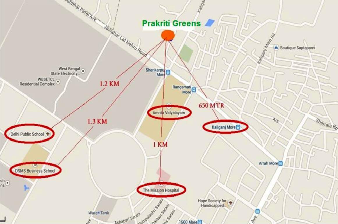  prakriti greens Images for Location Plan of Mondal Prakriti Greens