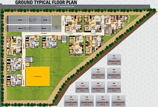 Images for Cluster Plan of Mitra Solitaire solitaire Images for Cluster Plan of Mitra Solitaire