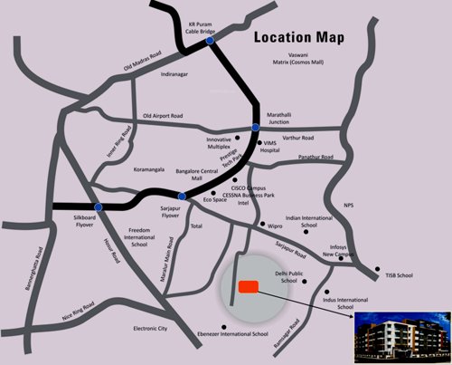 Images for Location Plan of Mitra Solitaire solitaire Images for Location Plan of Mitra Solitaire