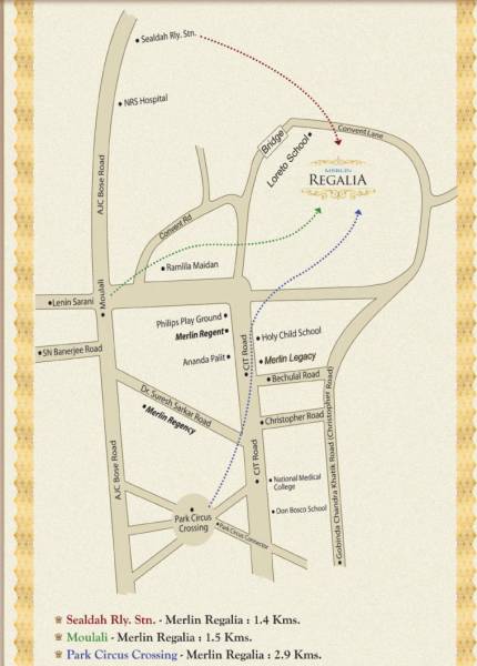  regalia Location Plan