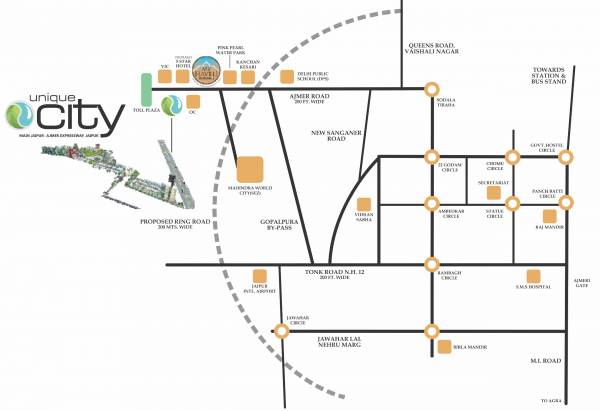 Images for Location Plan of Unique City