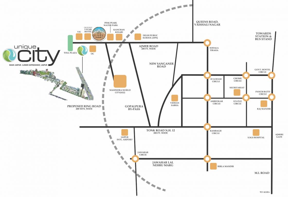 Images for Location Plan of Unique City