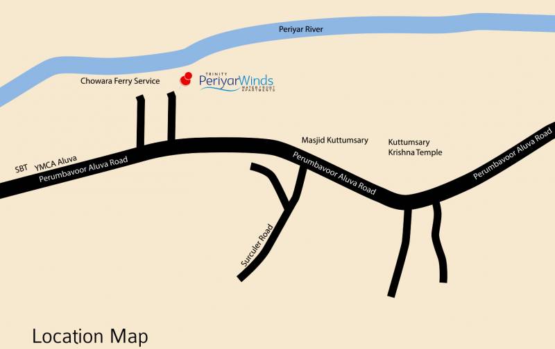 Images for Location Plan of Trinity Periyar Winds