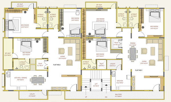 Images for Cluster Plan of Sumo Properties Saga Elite