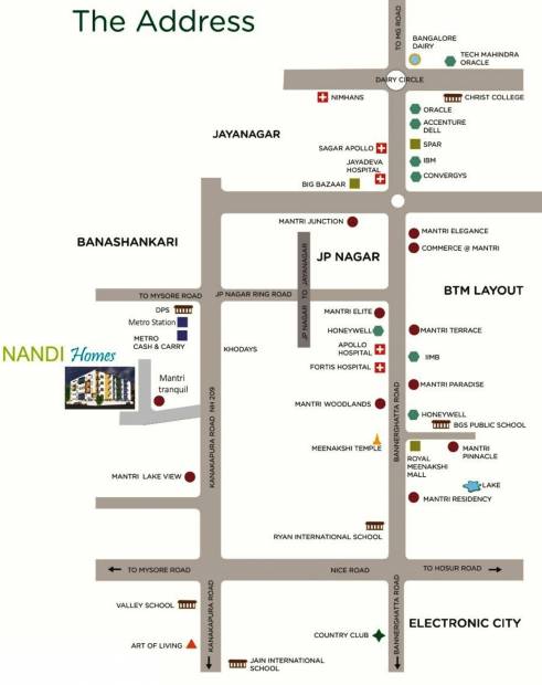  homes Images for Location Plan of Nandi Homes