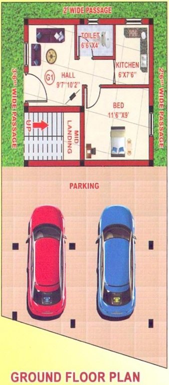 Images for Cluster Plan of Nellai Chandesh Apartments