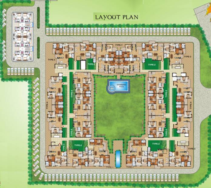 Images for Layout Plan of Mahalaxmi Lord Krishna Residency
