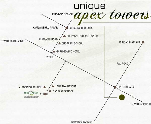 Images for Location Plan of Unique Apex Towers Images for Location Plan of Unique Apex Towers