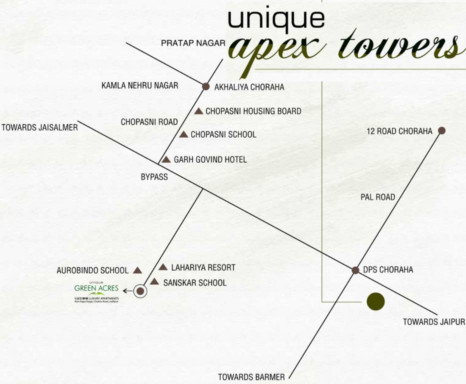 Images for Location Plan of Unique Apex Towers