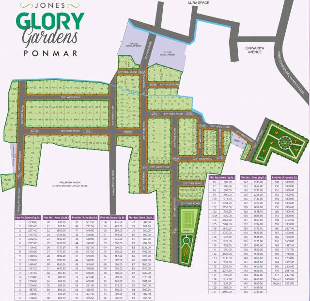 Images for Layout Plan of Jones Glory Gardens