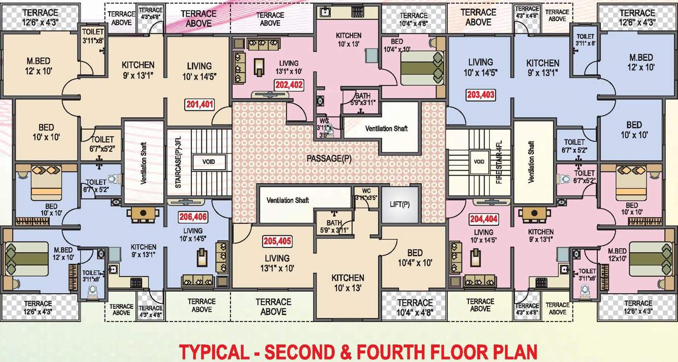 Images for Cluster Plan of Shree Sriroz Paradise III