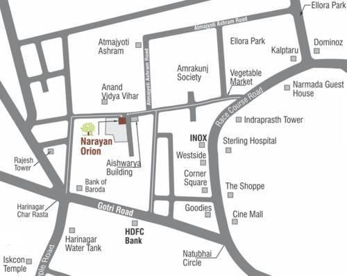  orion Images for Location Plan of Narayan Orion
