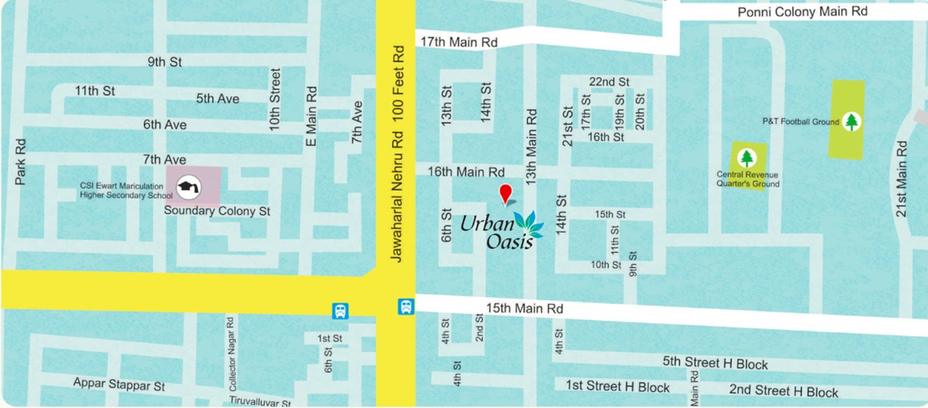 Images for Location Plan of India Urban Oasis