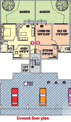 Images for Cluster Plan of Sankla Buildcoon PS Samruddhi