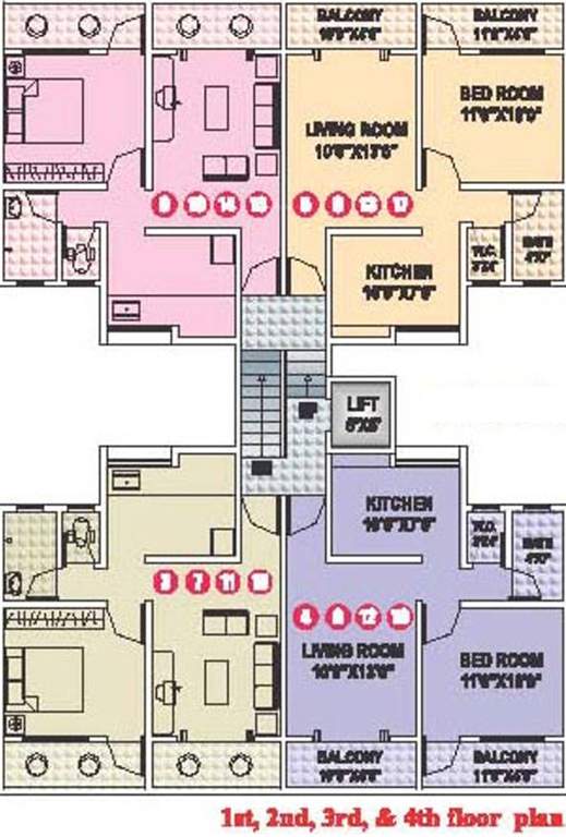 Images for Cluster Plan of Sankla Buildcoon PS Samruddhi