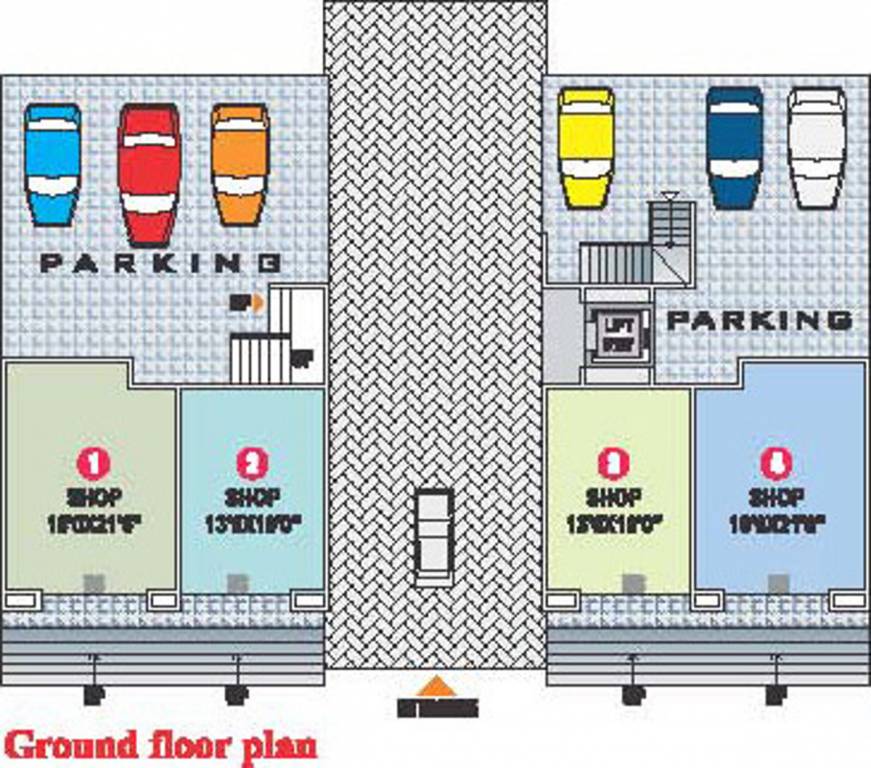 Images for Cluster Plan of Sankla Buildcoon PS Samruddhi