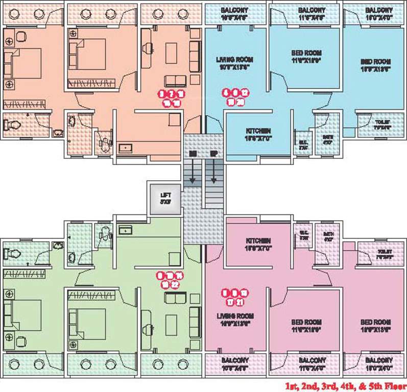 Images for Cluster Plan of Sankla Buildcoon PS Samruddhi