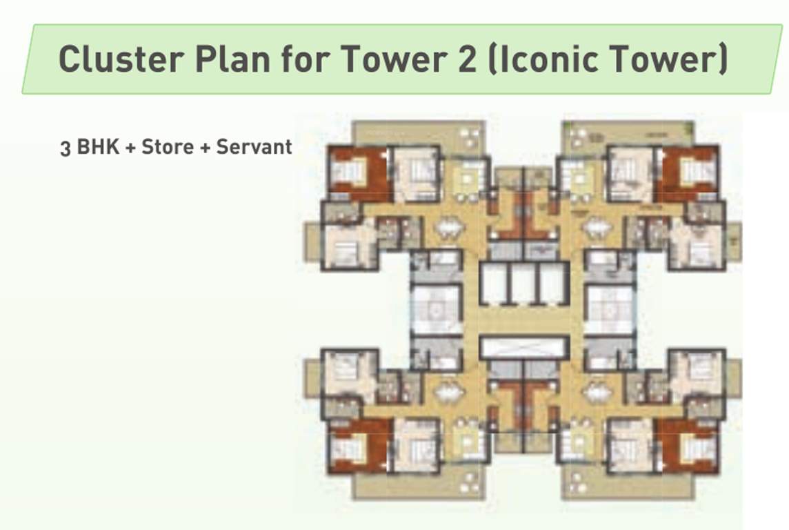  homes Images for Cluster Plan of Hero Hero Homes