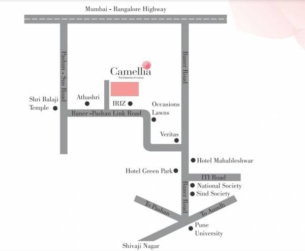  camellia-apartment Location Plan
