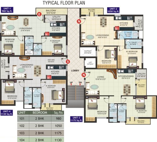 Images for Cluster Plan of GK Temple View Images for Cluster Plan of GK Temple View