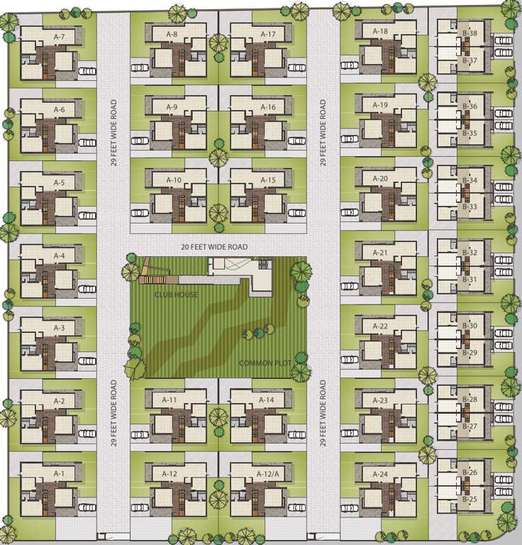  krish atulya Images for Layout Plan of Savaliya Krish Atulya