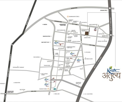  krish-atulya Images for Location Plan of Savaliya Krish Atulya