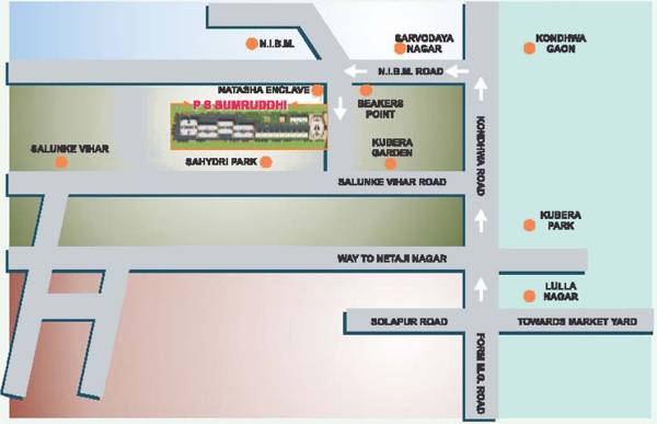 Images for Location Plan of Sankla Buildcoon PS Samruddhi Villas