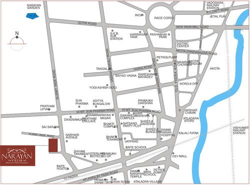 Images for Location Plan of Narayan Villas villas Images for Location Plan of Narayan Villas