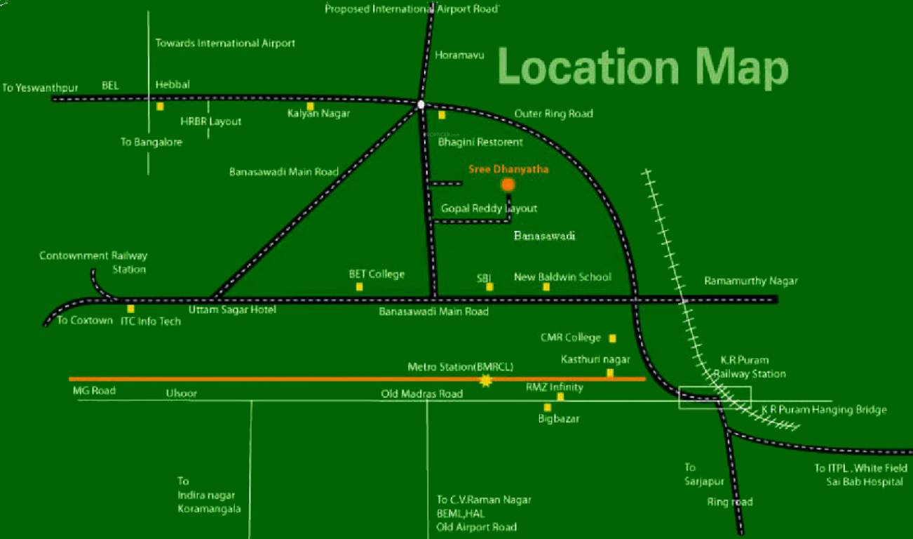 Images for Location Plan of Reddy Dhanyatha