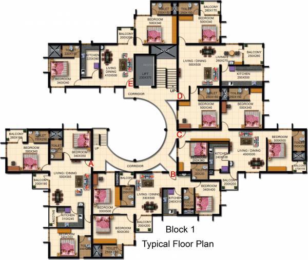 Images for Cluster Plan of Coral Azora Images for Cluster Plan of Coral Azora