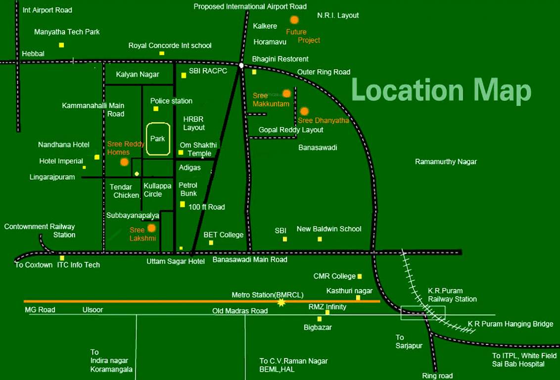  homes Images for Location Plan of Reddy Homes