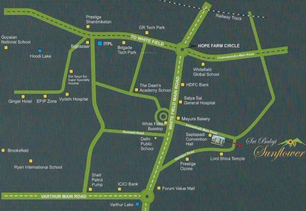 Images for Location Plan of SLV Balaji Sun Flower Images for Location Plan of SLV Balaji Sun Flower