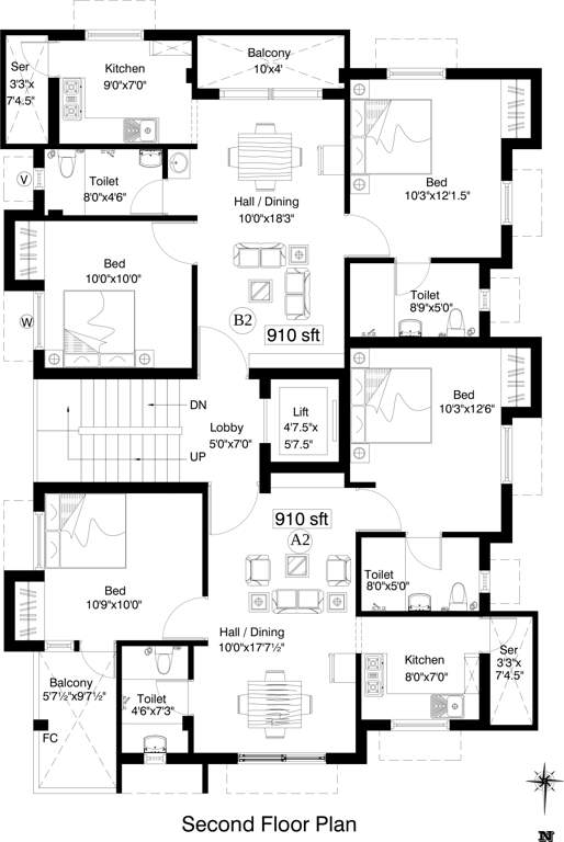 Images for Cluster Plan of Sri Vishwaksena Sri Lakshmi