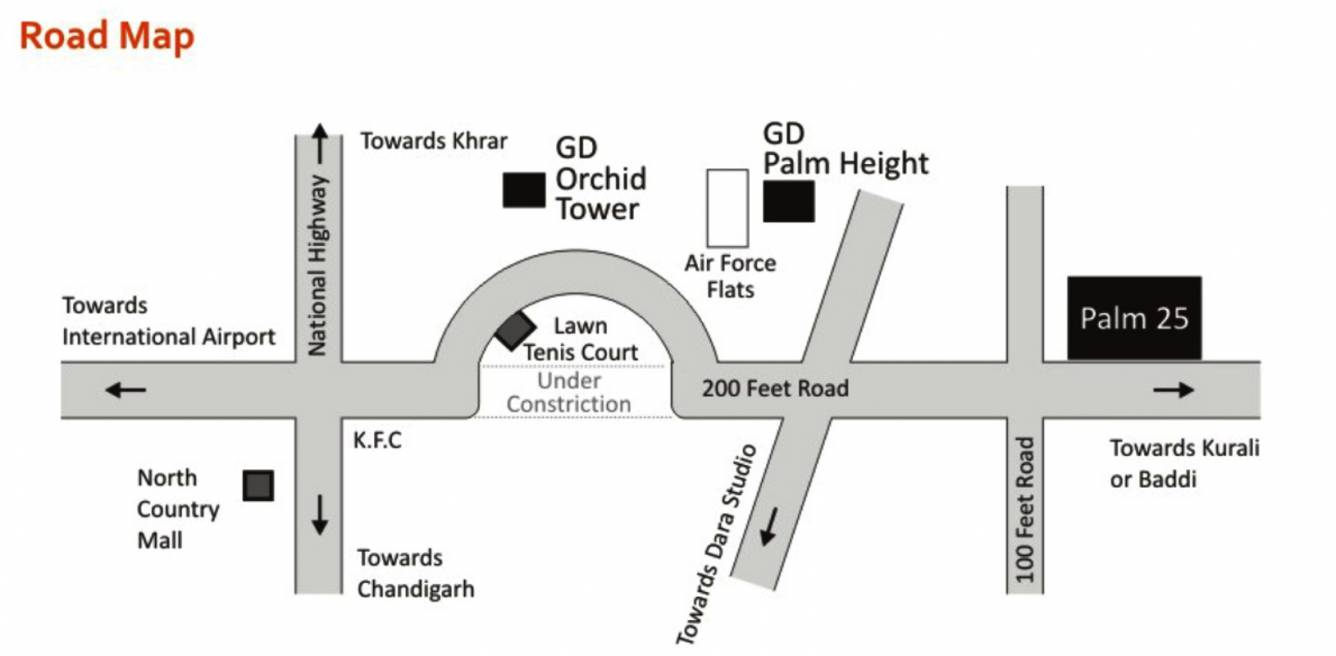 Images for Location Plan of Galaxy Palm Height