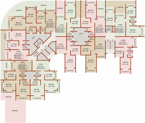 Images for Cluster Plan of Yash Manjiri Heights