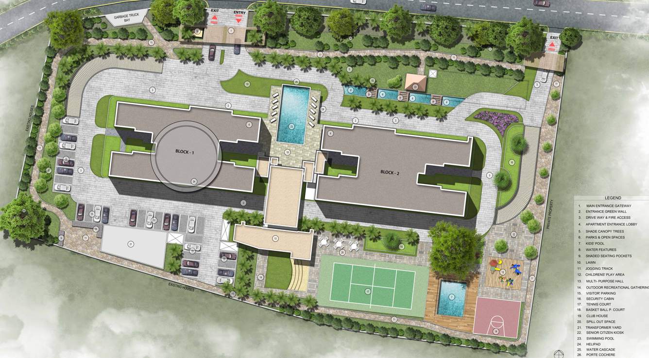 clovelly Images for Master Plan of Sobha Clovelly